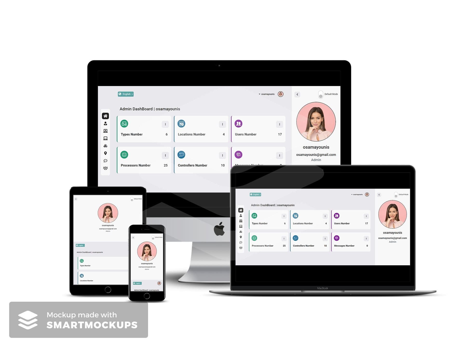 Smart Device Control Web App – Graduation Project gallery image 2