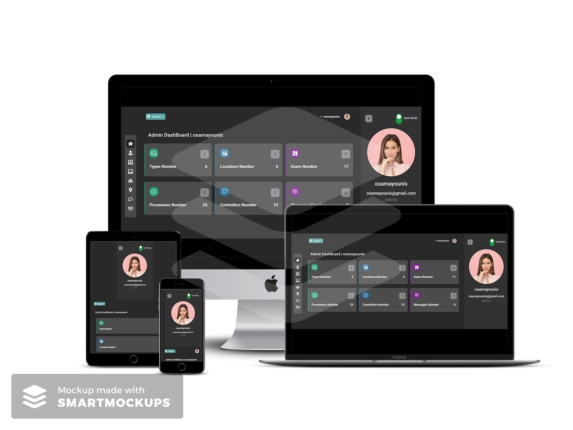 Smart Device Control Web App – Graduation Project gallery image 4
