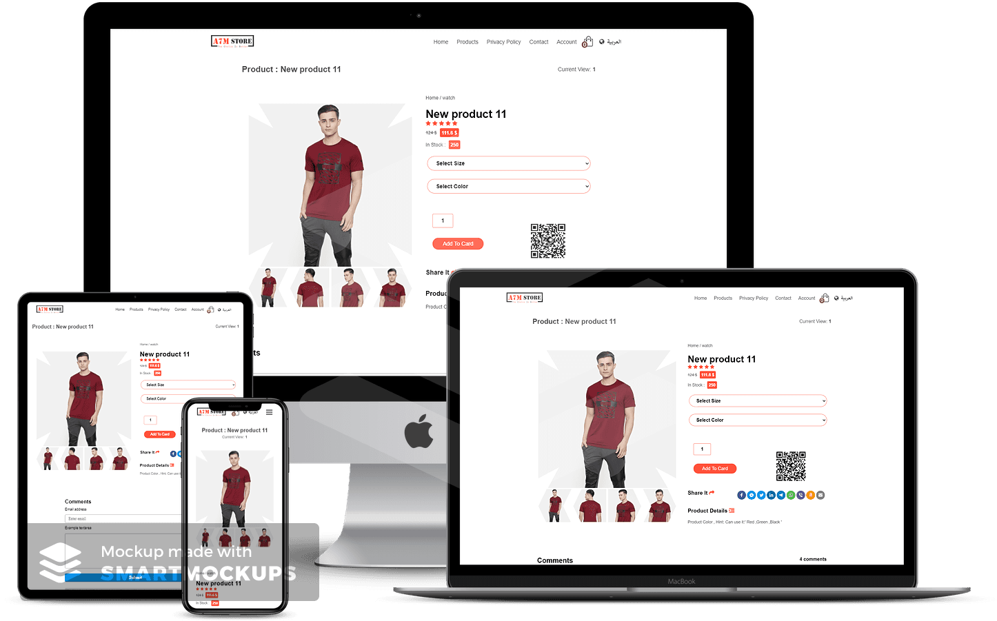 Small E-Commerce Website for Product Sales and Management